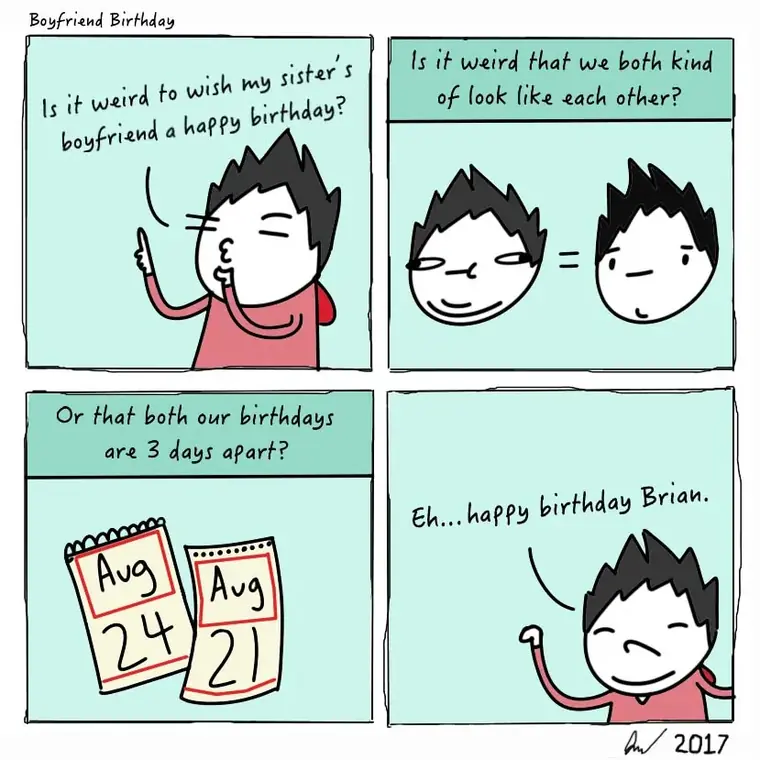 Boyfriend birthday