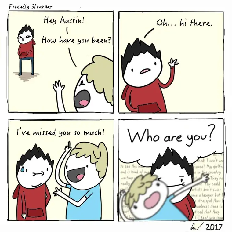 Friendly stranger