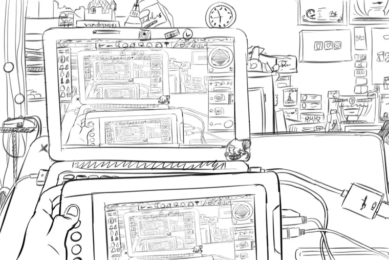 Screens within screens