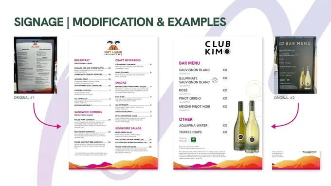 Modification & examples — page 4 of the Indian Wells post-event report